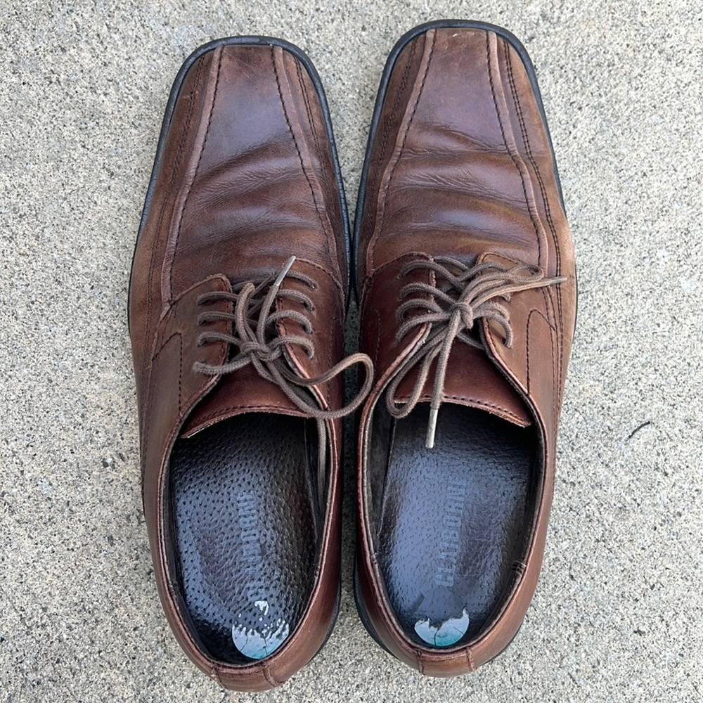 3 for $10 Claiborne brown dress shoe size 8